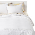High quality plain twin size 100% cotton white duvet cover for hotel